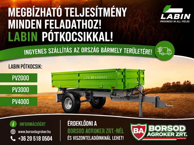 Labin PV pótkocsik